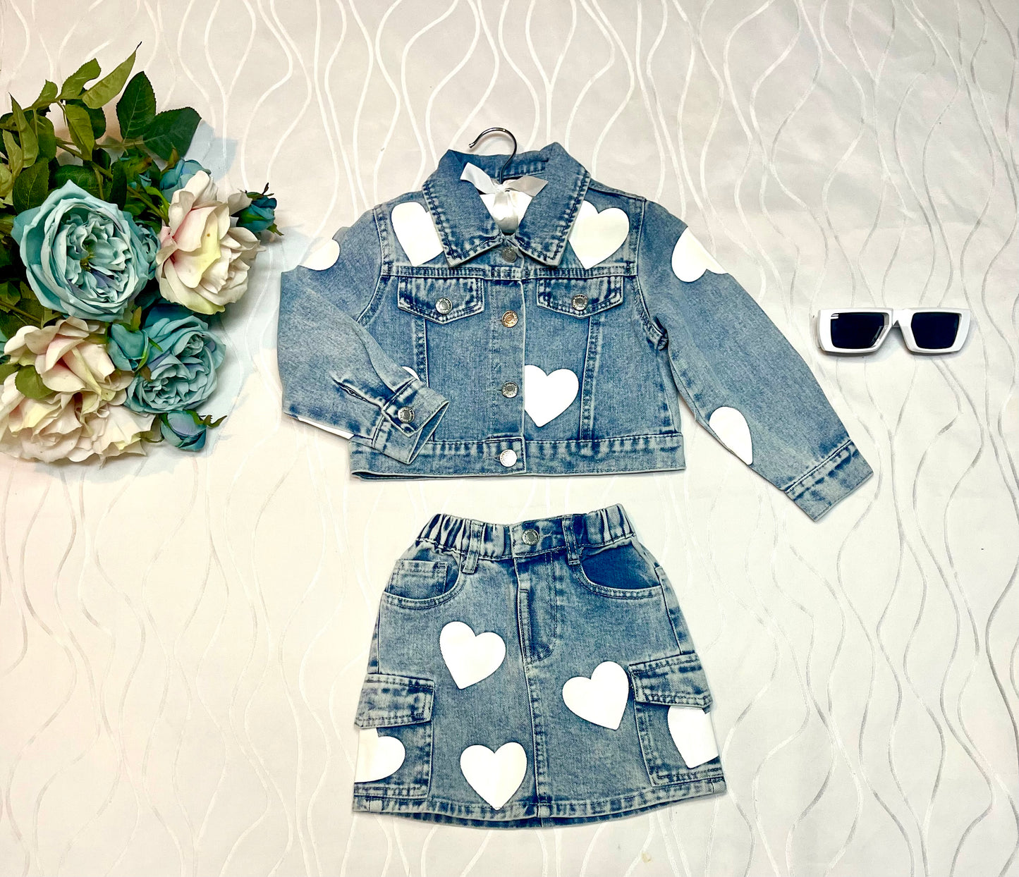 Denim Hearts Ensemble