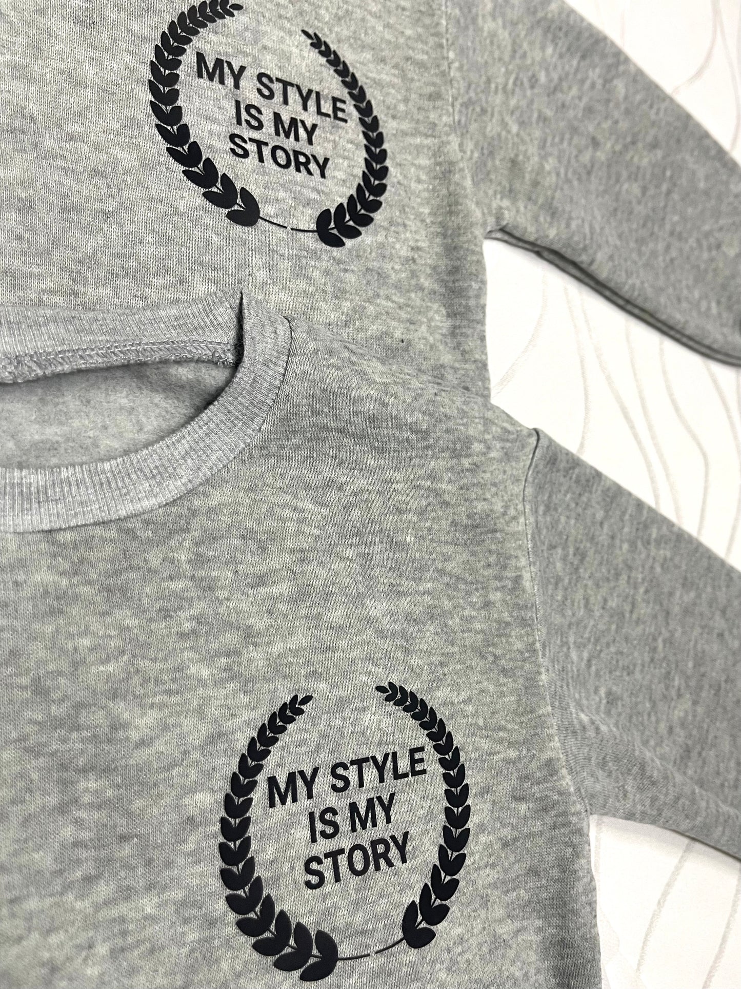 'REVEL ORIGINALS AFFIRMATION COLLECTION" Sweat Shirt Dress