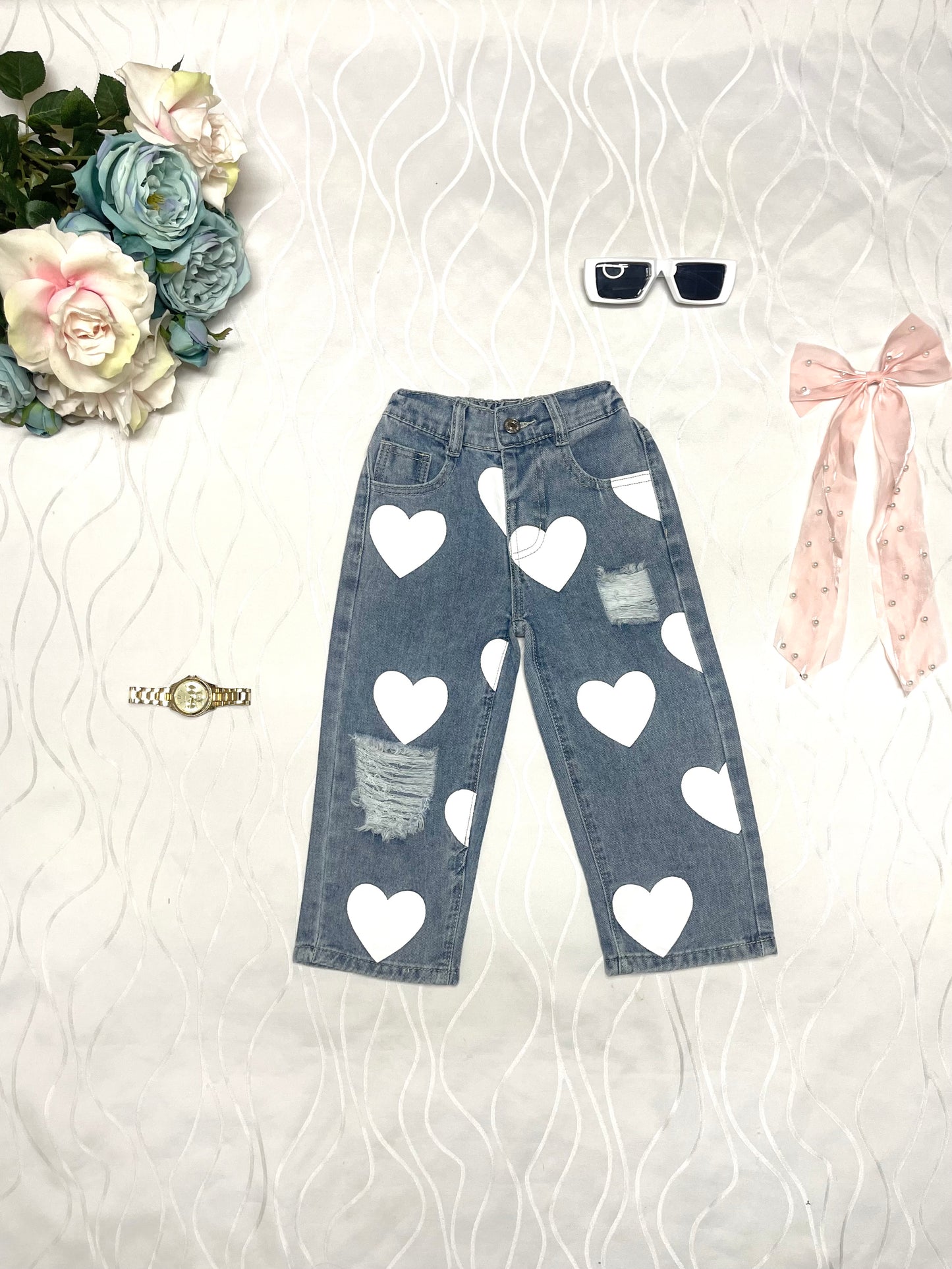 AFFIRMATION DENIM HEART