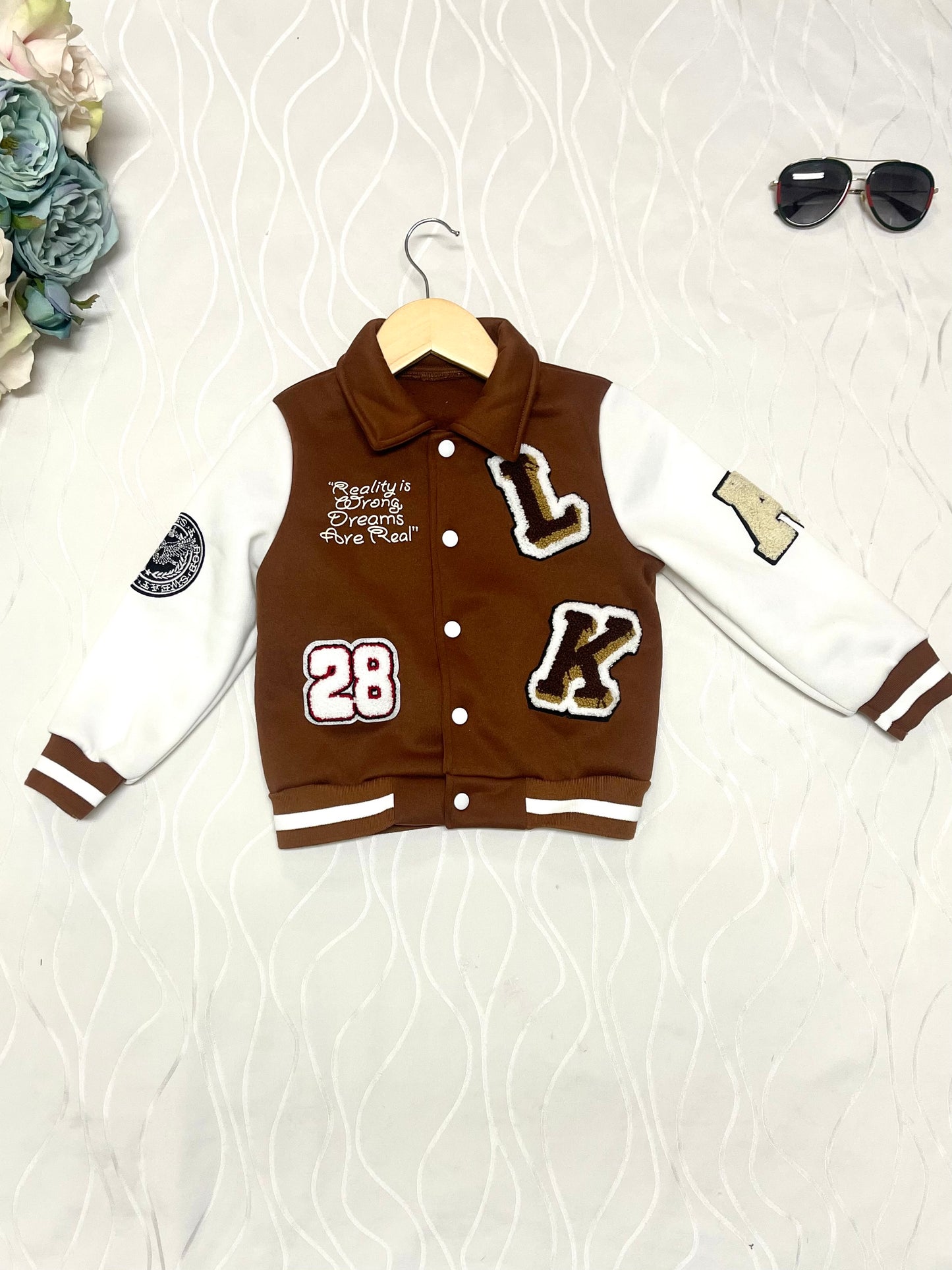 AFFIRMATION LETTERMAN JACKET